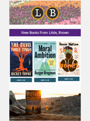 Little, Brown - 💐 You MAY want to check out these new books... 💐