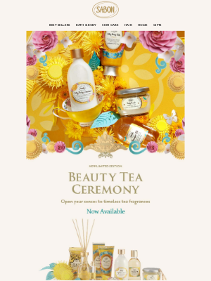 Sabon NYC - 🫖 Discover our New Collection: Tea Ceremony, with a New Mimosa Tea Fragrance!