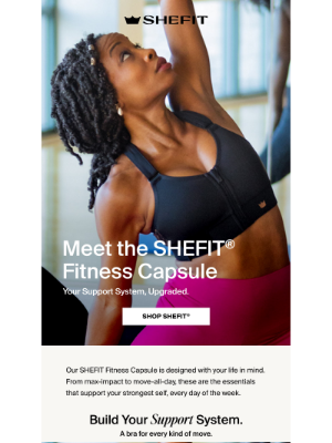 Shefit - THE Fitness Capsule Your Routine Deserves