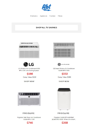 Abt Electronics - Get a Head Start on 4th of July Savings