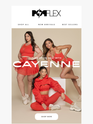 POPFLEX - JUST DROPPED: CAYENNE 🌶️