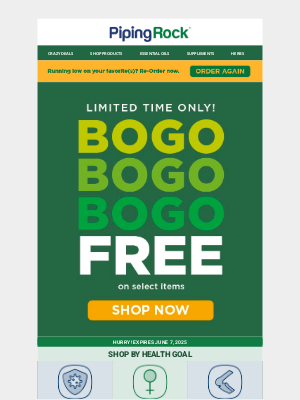 Nutrition Express - Buy 1 Get 1 Free Starts Today!