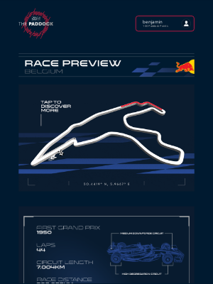 Red Bull Racing - Your Belgian Grand Prix Weekend Preview is here 🇧🇪