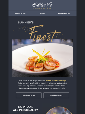 Eddie V's Prime Seafood - Eddie wants you to be among the first to try…