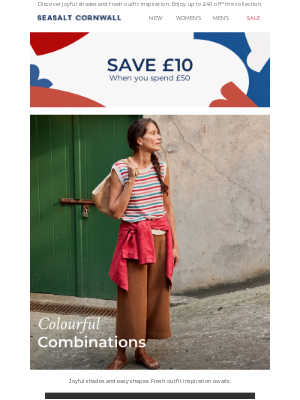Seasalt Cornwall (United Kingdom) - Colourful combinations inside ✉️