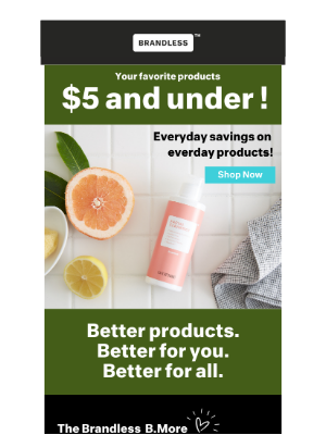 Brandless - $5 Deal of the Day!🥳