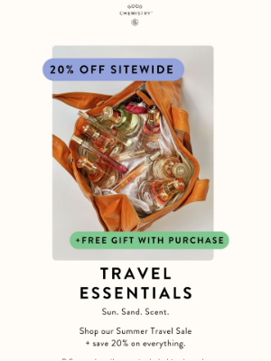 Good Chemistry - 20% off + free gift 👀