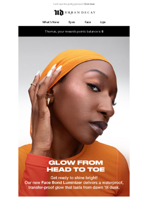 Urban Decay - Glow Up with Face Bond Luminizer