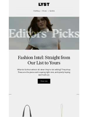 Lyst - What Our Editors Are Eyeing