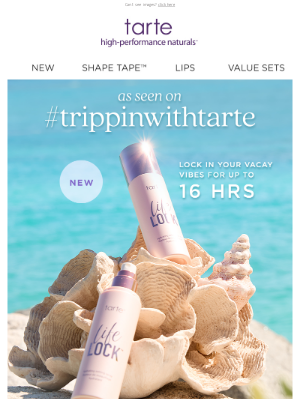 Tarte Cosmetics - don’t sweat it 💦