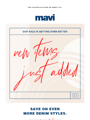 Mavi - Our Sale Just Got Sweeter 🍦