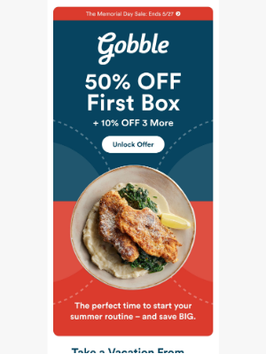 Gobble - 50% OFF Starts... NOW!