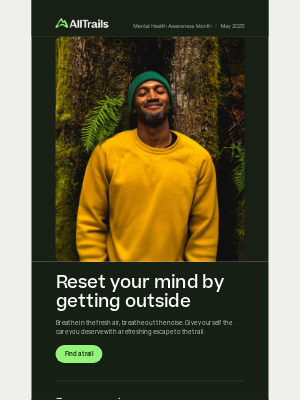 AllTrails - Nurture your mental health in nature