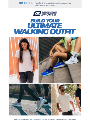 Road Runner Sports - LOVE WALKING? Get Ready for the BEST. WALK. EVER!