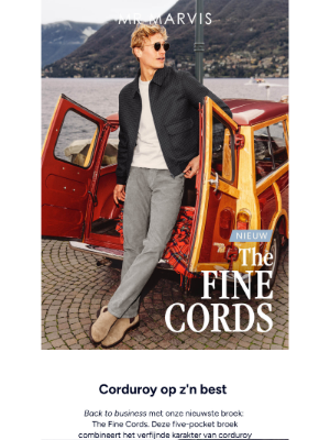 Mr Marvis (Netherlands) - Nieuw: The Fine Cords