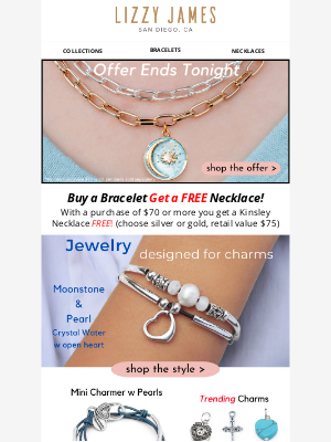 Lizzy James - ⏳Last Call FREE Necklace Offer...Silver or Gold