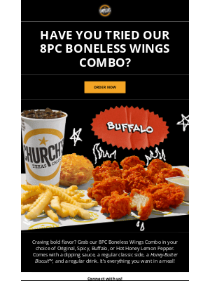 Church's Chicken - Meet Your New Favorite Combo!
