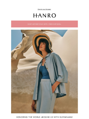 Hanro of Switzerland - Celebrate Earth Day With Intention