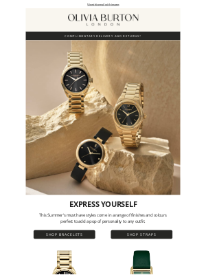Olivia Burton - Your Wrist. Your Rules