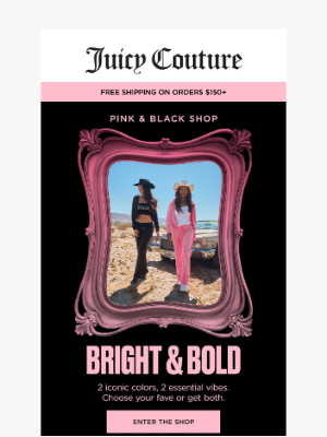Juicy Couture - Pink & Black Icons