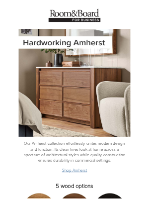Room & Board - This storage collection works everywhere