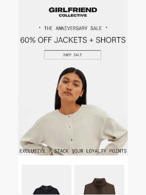 Girlfriend Collective - 60% Off SuperTrack Sets