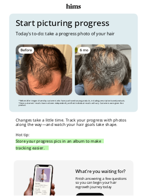 hims - Begin your hair regrowth journey today