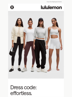 lululemon (Australia) - Easy staples. Your moves. Repeat.
