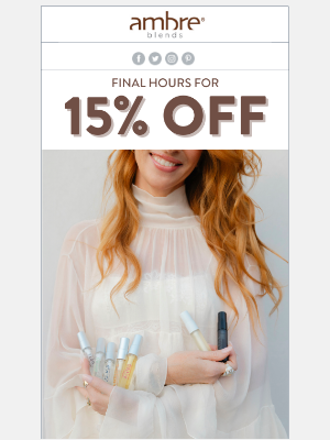 Ambre Blends - ⏰  15% Off Sale Ends TONIGHT!