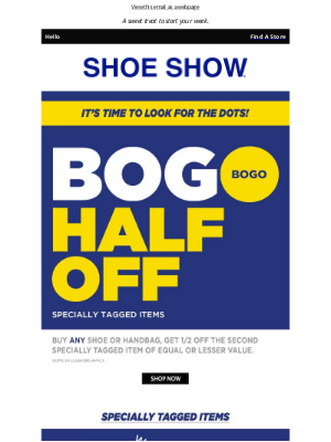 SHOE SHOW - Fall Styles: BOGO ½ OFF Edition. 👢🥾🍂