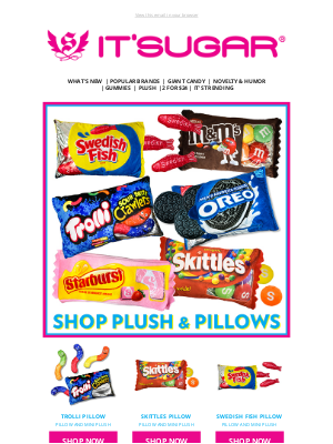 It’sugar - Shop plush, filled with your favorite treats 🍬