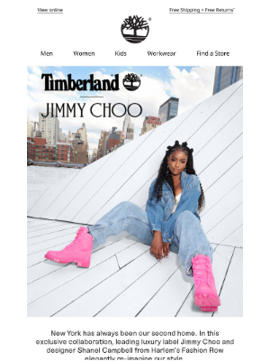 Timberland - Timberland | Jimmy Choo drops TODAY