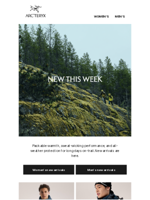 Arc’teryx - New hiking gear just dropped