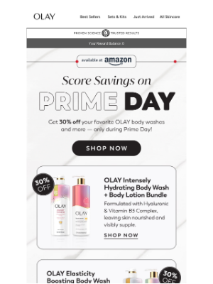 Score These OLAY Body Care Savings
