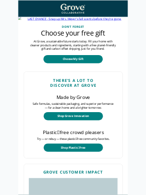 Grove Collaborative - Choose your free Grove welcome offer