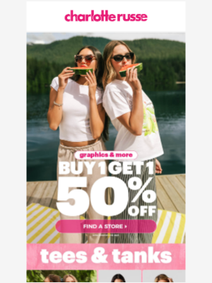 Charlotte Russe - Mix & Match 🙌BOGO 50% OFF👀
