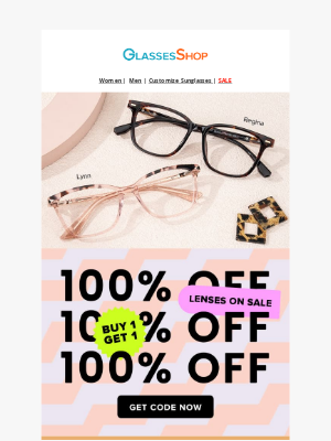 GlassesShop - ✨ Two for one, because one is never enough.