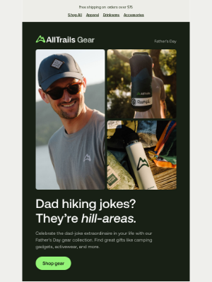 AllTrails - Gifts for rad dads 🥾
