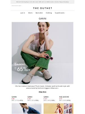 The Outnet (United Kingdom) - Ganni's gamechangers are in