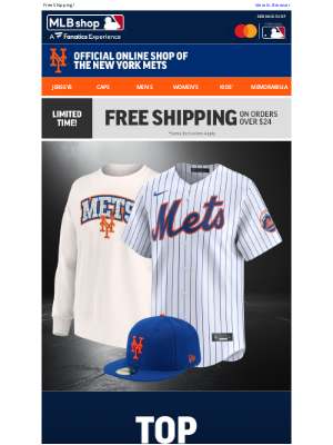 Mlbshop - The Top Mets Brands For The Year...