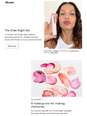 Glossier - Smooch-proof makeup