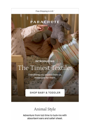 Parachute Home - Welcome, Baby 🐻