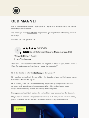 Beardbrand - The Power of Old Magnet