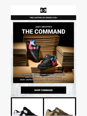 DC Shoes - JUST DROPPED: The Command