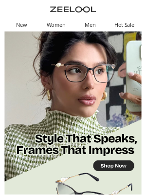 Zeelool - Style That Speaks, Frames That Impress