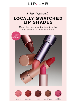 Lip Lab - NEW Locally Swatched lip shades