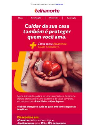 Telhanorte (Brazil) - Cuidado 24h com a sua Saúde ﻿🩺 Assistência Telhanorte