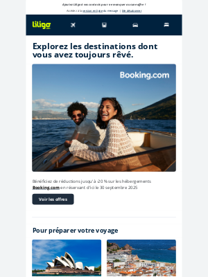 liligo (France) - Voici une offre promo spécialement pour vous 😍