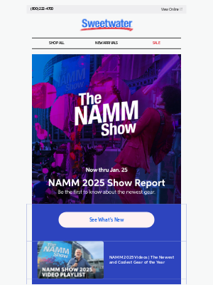 Sweetwater - LIVE from NAMM 2025: Day 2