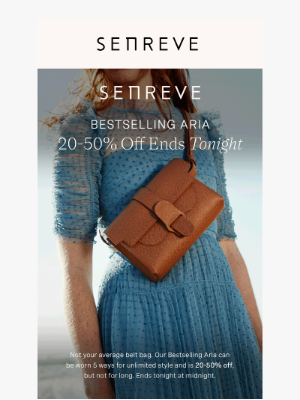 SENREVE - Final Hours: 20-50% Off Aria
